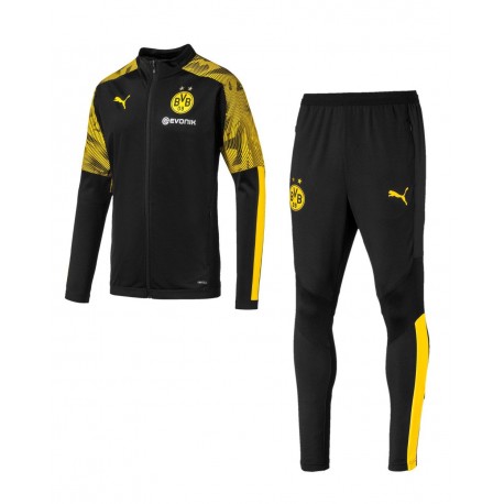 Borussia Dortmund Szabadidőruha 2019/20 (Fekete)
