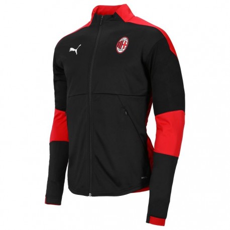 AC Milan bevonuló pulóver 2020/21 (Fekete)