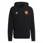 Manchester United kapucnis pulóver 2021/22 (fekete)