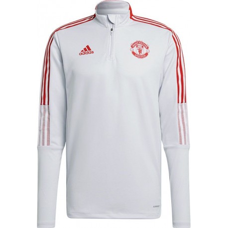 Manchester United edző pulóver 2021/22 (fehér)