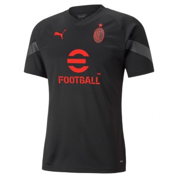 AC Milan edzőpóló 2022/23 (fekete)