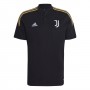 Juventus félgalléros póló 2022/23 (fekete)