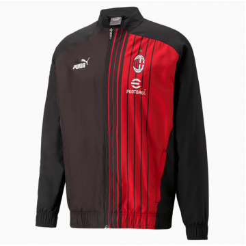 AC Milan pulóver bevonuló pulóver 2022/23 (fekete)