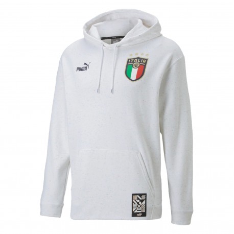 Olaszország kapucnis pulóver 2022/23 (fehér)