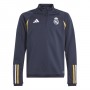Real Madrid edző pulóver 2023-24 (szürke)