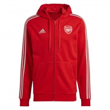 Arsenal kapucnis pulóver 2023/24 (piros)