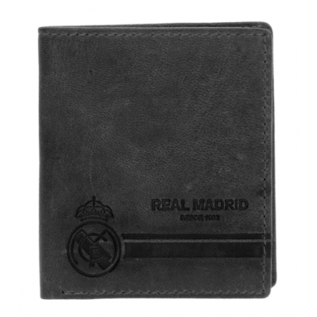 Real Madrid Bőr pénztárca (fekete)