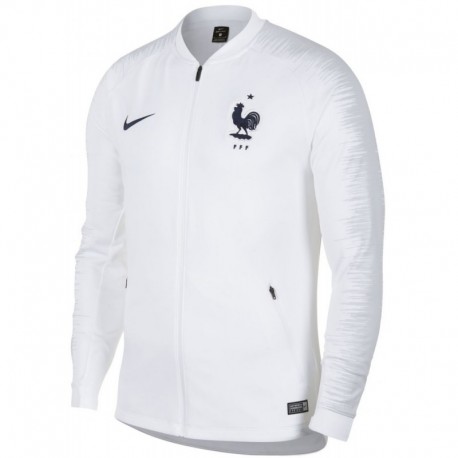 Francia fehér pulóver 2018/19 (zipzáras)