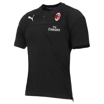 Ac Milan galléros póló 2019/20 (Fekete)